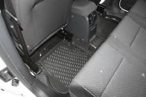Volkswagen Caddy 2015-2020 Alfombrillas de goma para interior (4 uds, Novline) foto 2