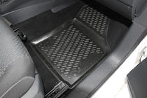 Volkswagen Caddy 2015-2020 Alfombrillas de goma para interior (4 uds, Novline) foto 4