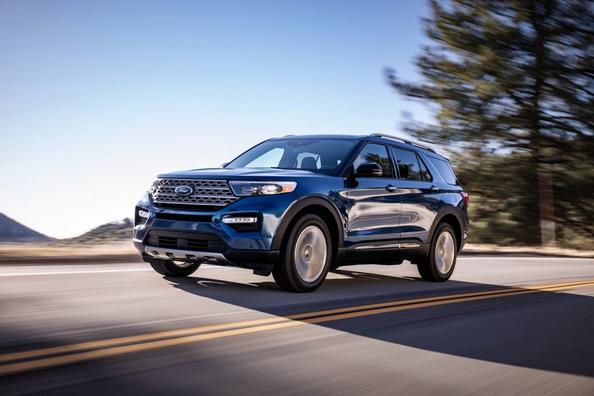 Un crossover de Ford Explorer 2020 el modelo del año