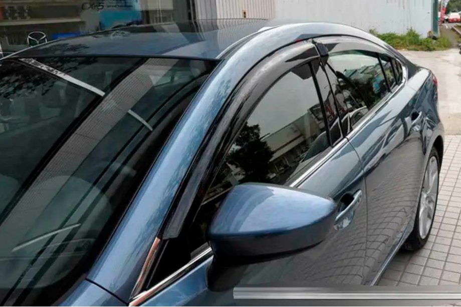 Mazda 6 2008-2012 Deflectores de Ventana (4 uds, HIC) Image