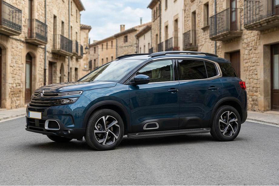 Citroen C5 Aircross 2017-2025 Estribos Laterales Allmond Black (2 uds, Aluminio) Image