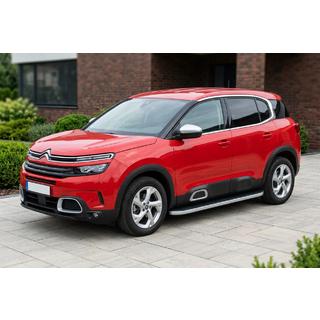 Estribos Laterales Tayga Grey (2 uds, Aluminio) Citroen C5 Aircross 2017-2025 foto 1