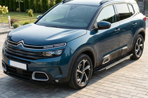 Citroen C5 Aircross 2017-2025 Estribos Laterales Bosphore Grey (2 uds., Aluminio) foto 1