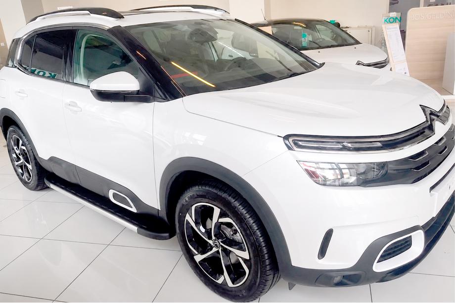 Citroen C5 Aircross 2017-2025 Estribos Laterales Duru (2 uds., Aluminio) Image