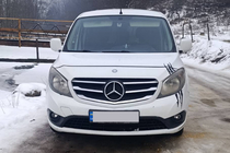Mercedes Citan 2013-2021 Cubiertas de Parrilla Cromadas (5 uds, Acero Inoxidable) Carmos - Acero Inoxidable Turco foto 2