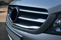 Mercedes Citan 2013-2021 Cubiertas de Parrilla Cromadas (5 uds, Acero Inoxidable) Carmos - Acero Inoxidable Turco foto 7