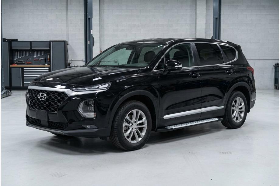 Hyundai Santa Fe 4 2018-2023 Estribos laterales Allmond Grey (2 uds., aluminio) Image