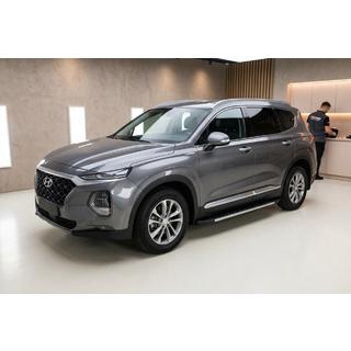 Estribos Laterales Fullmond (2 uds., Aluminio) Hyundai Santa Fe 4 2018-2023 foto 1