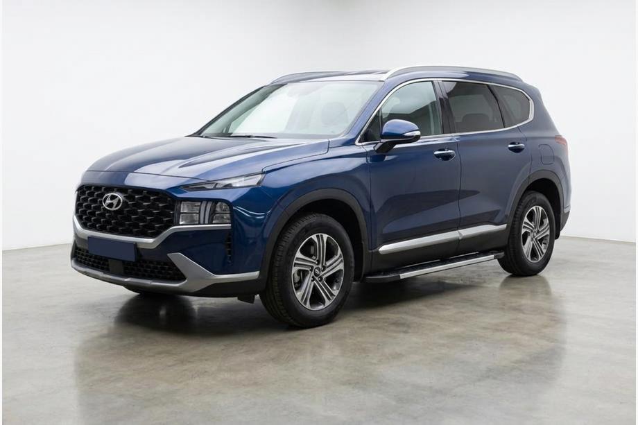 Hyundai Santa Fe 4 2018-2023 Estribos Laterales RedLine V1 (2 uds., Aluminio) Image