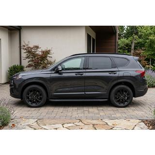 Estribos Laterales Bosphore Black (2 uds., Aluminio) Hyundai Santa Fe 4 2018-2023 foto 1