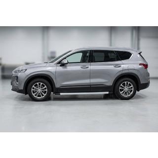 Estribos Laterales Maya V2 (2 uds., Aluminio) Hyundai Santa Fe 4 2018-2023 foto 1
