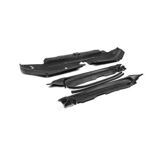 Plásticos bajo capó (juego, 2017+) Toyota Land Cruiser Prado 150 2009-2023 foto 3