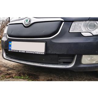 Cubierta de rejilla de invierno (inferior, 2008-2013) Skoda Superb 2009-2015 foto 3