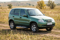 Chevrolet Niva 1998-2020 Estribos Laterales Sunrise (2 uds., Aluminio) foto 1