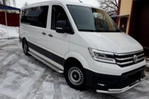 Volkswagen Crafter 2016- Defensa Delantera ST085 Acero Inoxidable foto 2