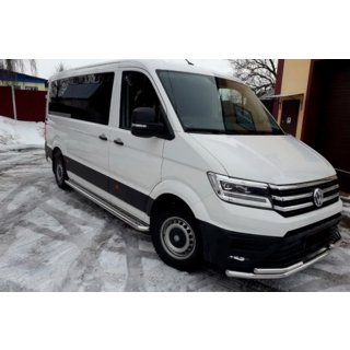 Defensa Delantera ST085 Acero Inoxidable Volkswagen Crafter 2016- foto 2