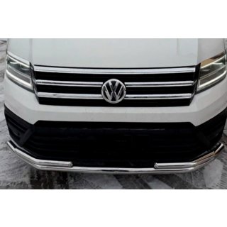 Defensa Delantera ST085 Acero Inoxidable Volkswagen Crafter 2016- foto 3