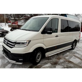Defensa Delantera ST085 Acero Inoxidable Volkswagen Crafter 2016- foto 4