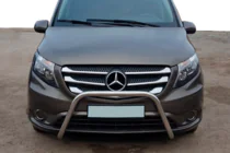 Mercedes Vito/V-class W447 2014- Defensa Delantera WT006 (Acero Inoxidable) foto 5