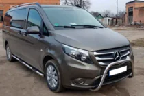 Mercedes Vito/V-class W447 2014- Defensa Delantera WT006 (Acero Inoxidable) foto 1