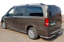 Mercedes Vito/V-class W447 2014- Protector Trasero de Esquinas AK003 (Acero Inoxidable) foto 1