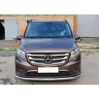 Defensa Delantera ST008 (Acero Inoxidable) foto 1