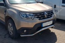 Dacia Duster 2018-2024 Defensa Delantera WT008 (Acero Inoxidable) foto 2