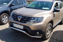 Dacia Duster 2018-2024 Defensa Delantera WT008 (Acero Inoxidable) foto 7