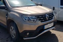 Renault Duster 2018-2024 Defensa Delantera WT008 (Acero Inoxidable) foto 3