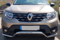 Renault Duster 2018-2024 Defensa Delantera WT008 (Acero Inoxidable) foto 4
