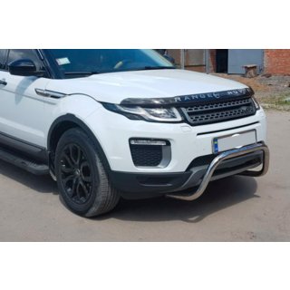 Defensa Delantera WT005 (Acero Inoxidable) Range Rover Evoque 2012-2018 foto 3