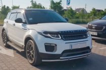 Range Rover Evoque 2012-2018 Defensa delantera ST014-1 (acero inoxidable) foto 2