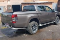 Fiat Fullback 2016- Protector Trasero AK005 (Acero Inoxidable) foto 4