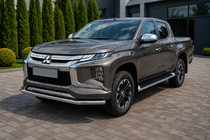 Fiat Fullback 2016- Defensa Delantera ST008 (Acero Inoxidable) foto 2