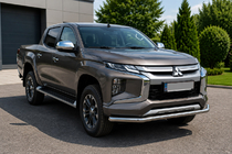 Fiat Fullback 2016- Defensa Delantera ST008 (Acero Inoxidable) foto 3