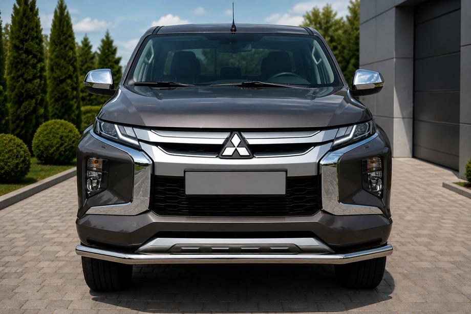 Fiat Fullback 2016- Defensa Delantera ST008 (Acero Inoxidable) Image