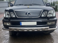 Lexus LX470 1998-2007 Defensa Delantera ST015 (Acero Inoxidable) foto 8