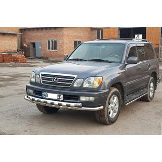 Defensa Delantera ST015 (Acero Inoxidable) Lexus LX470 1998-2007 foto 2