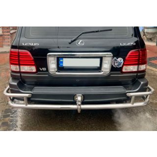Protector Trasero AK009-15 (Acero Inoxidable) Lexus LX470 1998-2007 foto 2