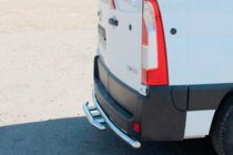 Renault Master 2011-2023 Barra Trasera AK008 (Acero Inoxidable) foto 1