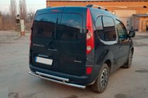 Renault Kangoo 2008–2020 Barra Trasera AK002-2 (Acero Inoxidable) foto 3