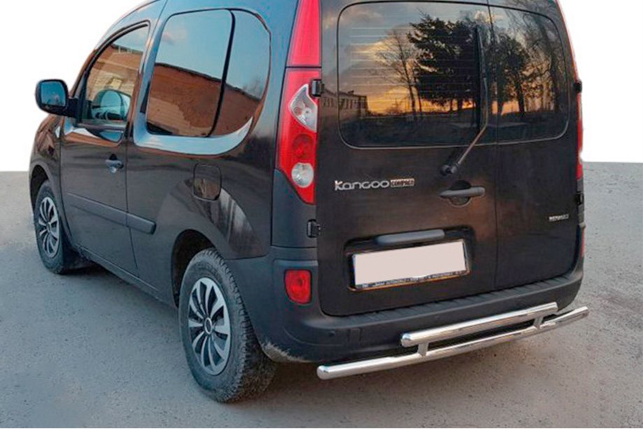 Renault Kangoo 2008–2020 Barra Trasera AK002-2 (Acero Inoxidable) Image