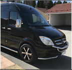 Mercedes Sprinter W906 2006–2018 Defensa Delantera OM3-2 (2013+, Acero Inoxidable) foto 4