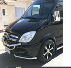 Mercedes Sprinter W906 2006–2018 Defensa Delantera OM3-2 (2013+, Acero Inoxidable) foto 6