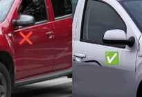 Dacia Duster 2008-2018 Cubiertas de Espejos Version 1 (2 uds, Acero Inoxidable) foto 5