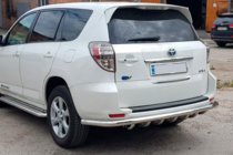 Toyota Rav 4 2006-2013 Barra de protección trasera AK005-15 (solo para EV, 2 uds., acero inoxidable) foto 3