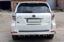 Toyota Rav 4 2006-2013 Barra de protección trasera AK005-15 (solo para EV, 2 uds., acero inoxidable) foto 4