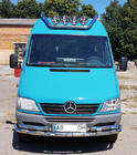 Mercedes Sprinter W901/902/903/904/905 1995–2006 Defensa Delantera ST015-2 (Acero Inoxidable) foto 2