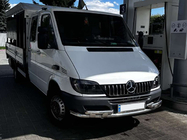 Mercedes Sprinter W901/902/903/904/905 1995–2006 Defensa Delantera ST015-2 (Acero Inoxidable) foto 7