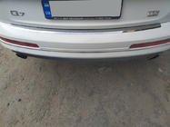 Audi Q7 2005-2015 Protector de parachoques trasero Carmos acero inoxidable foto 1